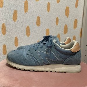 Baby blue denim new balance